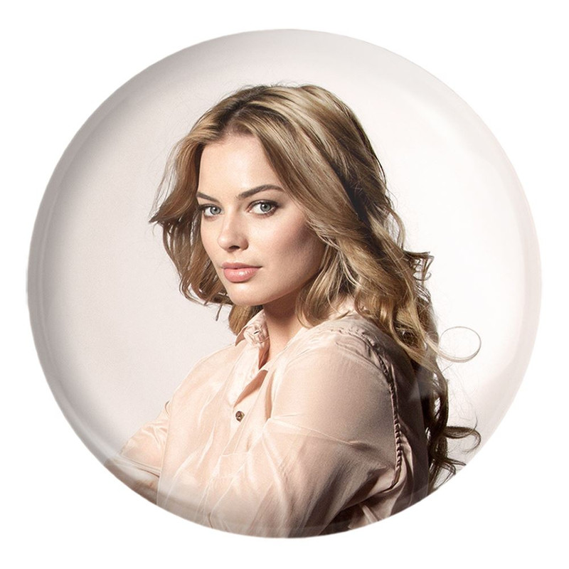 پیکسل خندالو طرح مارگو رابی Margot Robbie کد 3858 مدل بزرگ