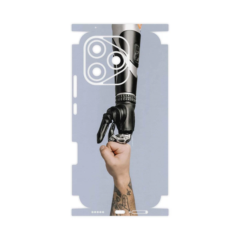 برچسب پوششی ماهوت مدل Robotics-FullSkin مناسب برای گوشی موبایل آنر 400 Lite