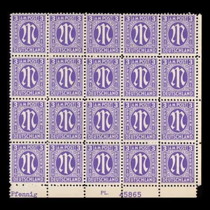 تمبر یادگاری مدل خارجی مجموعه 20 عددی 