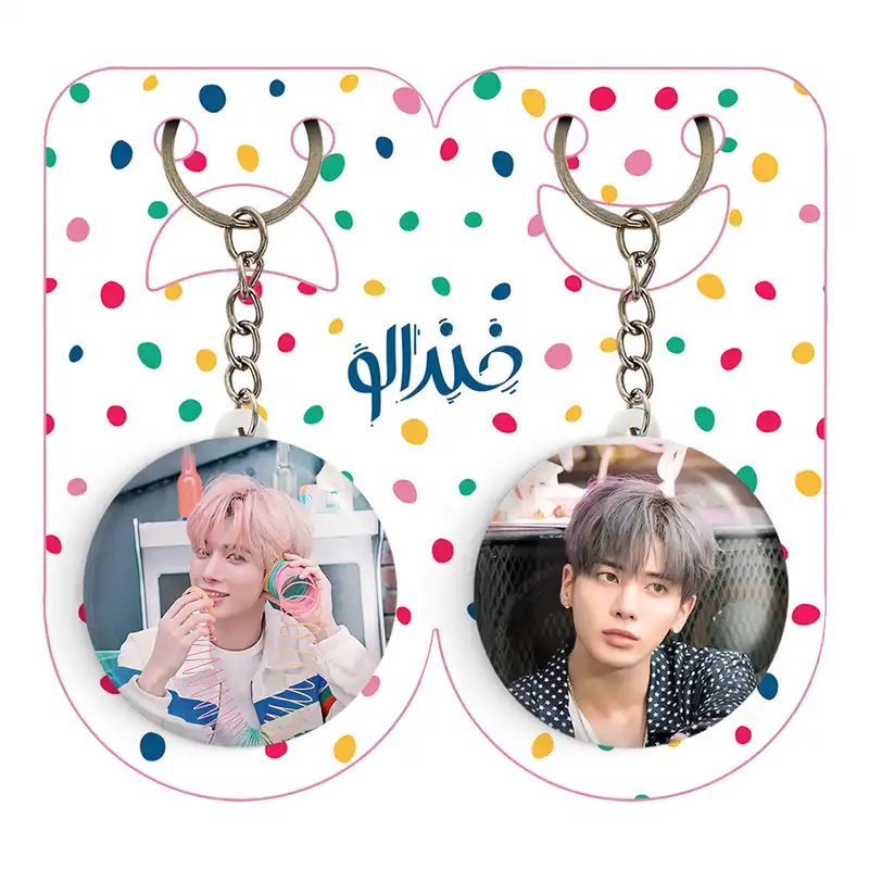 جاکلیدی خندالو مدل تهیون گروه تی اکس تی TXT کد 2005620046 مجموعه 2 عددی