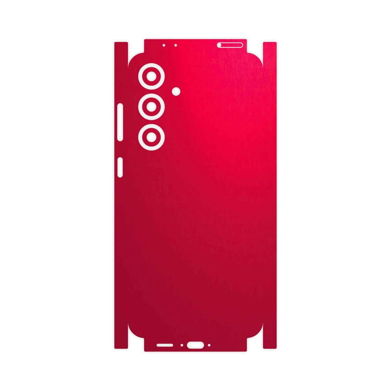 برچسب پوششی ماهوت مدل Matte-Warm-Red-FullSkin مناسب برای گوشی موبایل سامسونگ Galaxy S24 FE