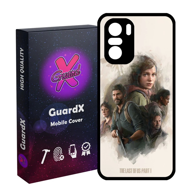 کاور گارد ایکس طرح The Last of Us مدل 10901 مناسب برای گوشی موبایل شیائومی Poco F3/MI 11X/MI 11X Pro/Redmi K40/K40 Pro