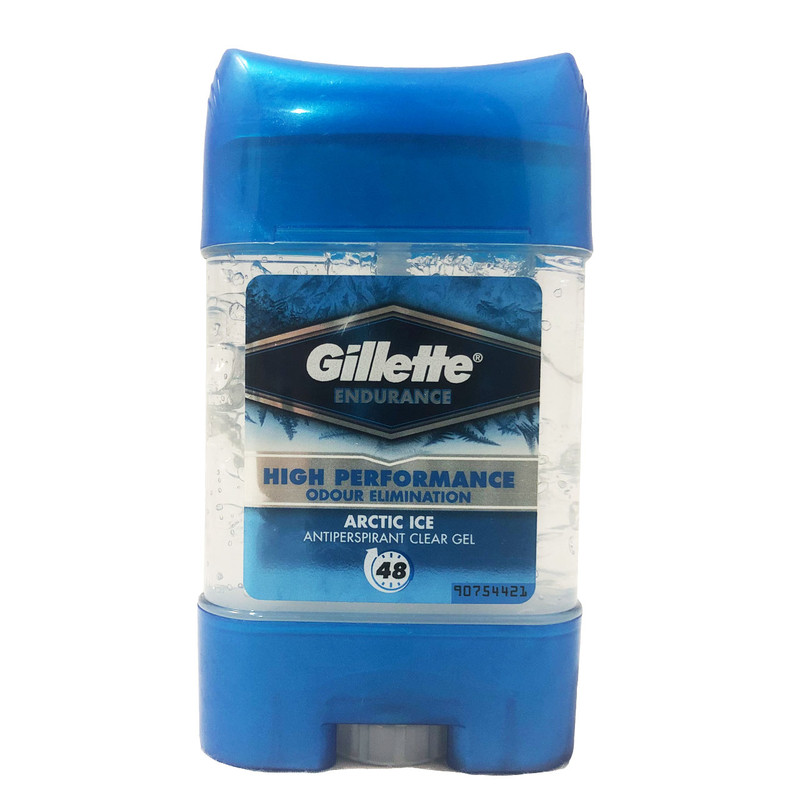 ژل شفاف ضد تعریق مردانه ژیلت مدل Arctic Ice حجم 70 میلی لیتر