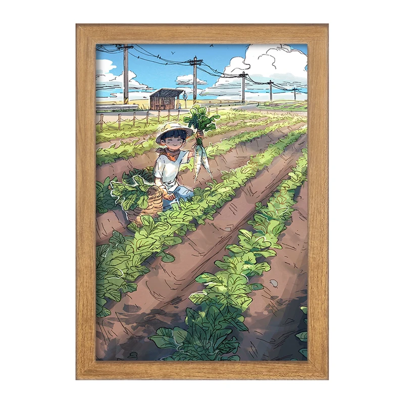 تابلو خندالو مدل شییکو انیمه موب سایکو Mob Psycho 100 کد 24443