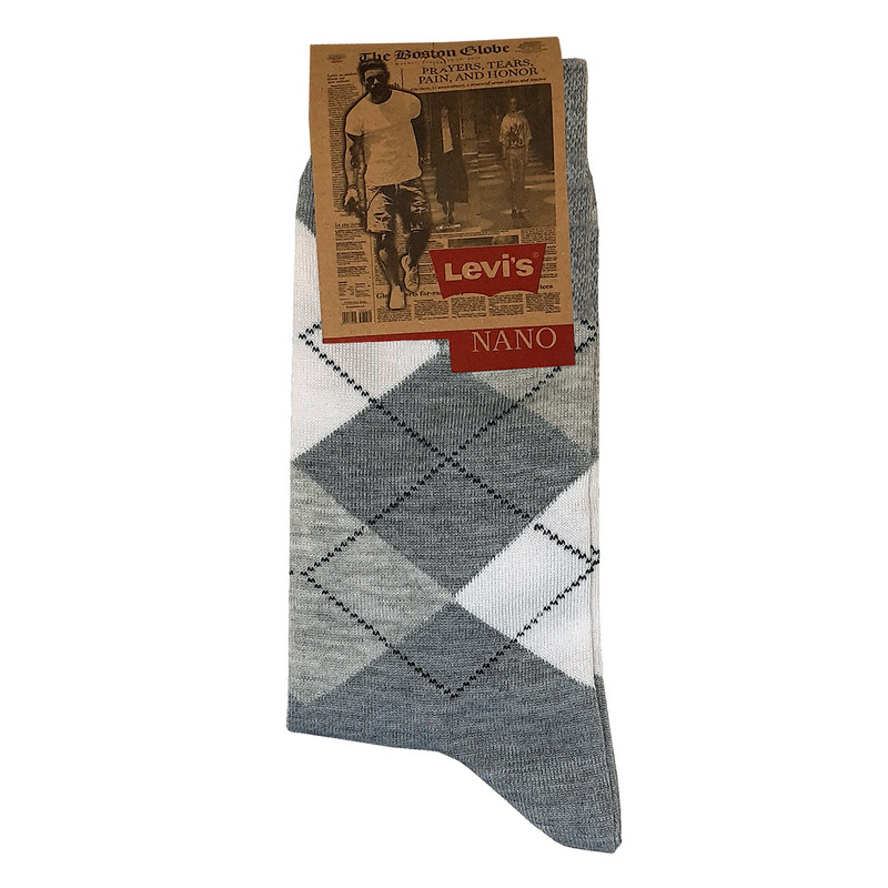 جوراب مردانه مدل Si-07 بسته 2 عددی