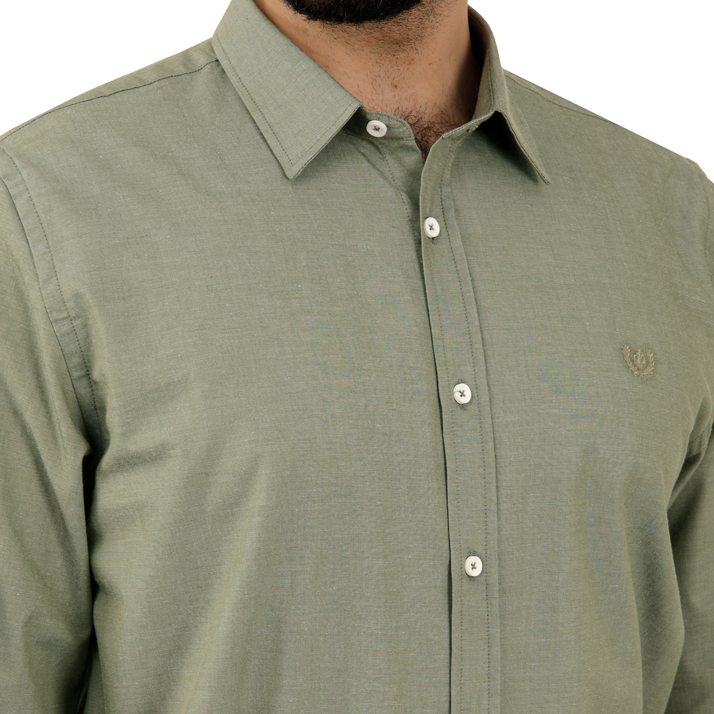 پیراهن آستین بلند مردانه پاتن جامه مدل نخی 102721020242570 -  - 4