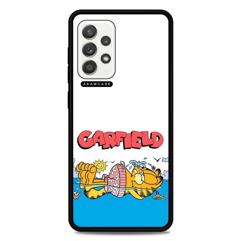 کاور آکام مدل AMC-WSGA52-GARFIELD9 مناسب برای گوشی موبایل سامسونگ Galaxy A52