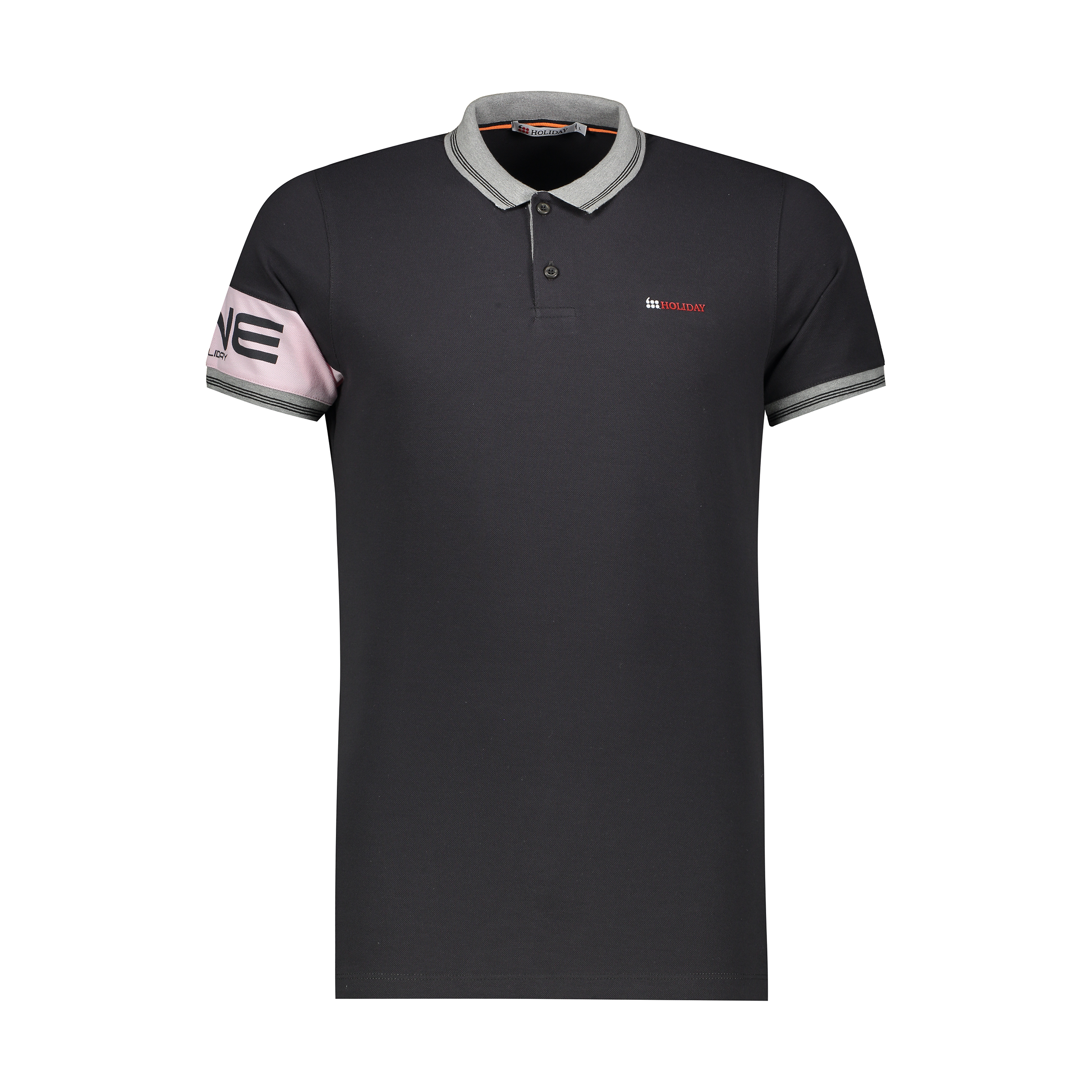 پولوشرت ورزشی مردانه هالیدی مدل 816495-LIGHT GRAY