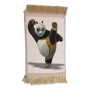 فرش ماشینی دیوارکوب مدل پاندا کونگ فو کار کد 40