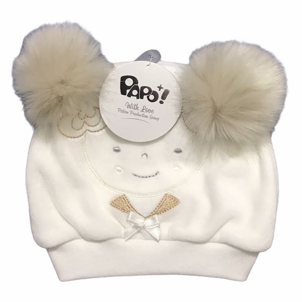 کلاه نوزادی پاپو مدل hattie کد W1