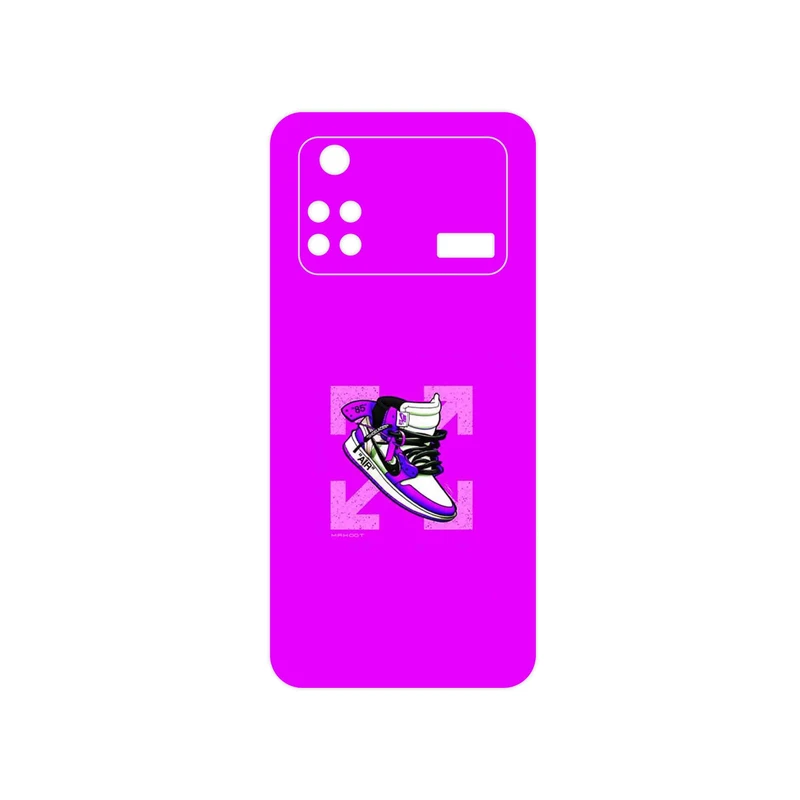 برچسب پوششی ماهوت مدل Nike Air Sneaker Digital Art مناسب برای گوشی موبایل شیائومی Poco M4 Pro 4G