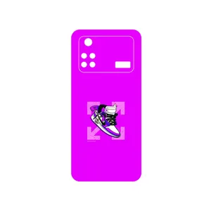 MAHOOT Nike Air Sneaker Digital Art Cover Sticker for Xiaomi Poco M4 Pro 4G