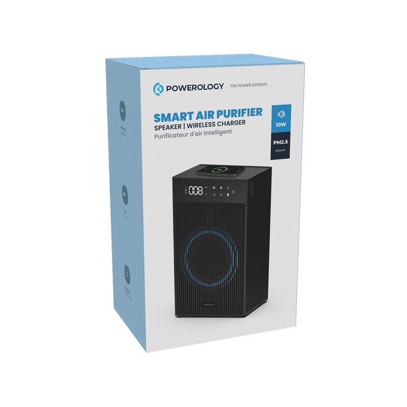 دستگاه تصفیه کننده هوای خانگی سه مرحله ای پاورولوژی مدل smart air purifier