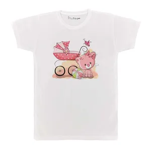 تی شرت بچگانه پرمانه طرح حیوانات بامزه کد pmt.6028