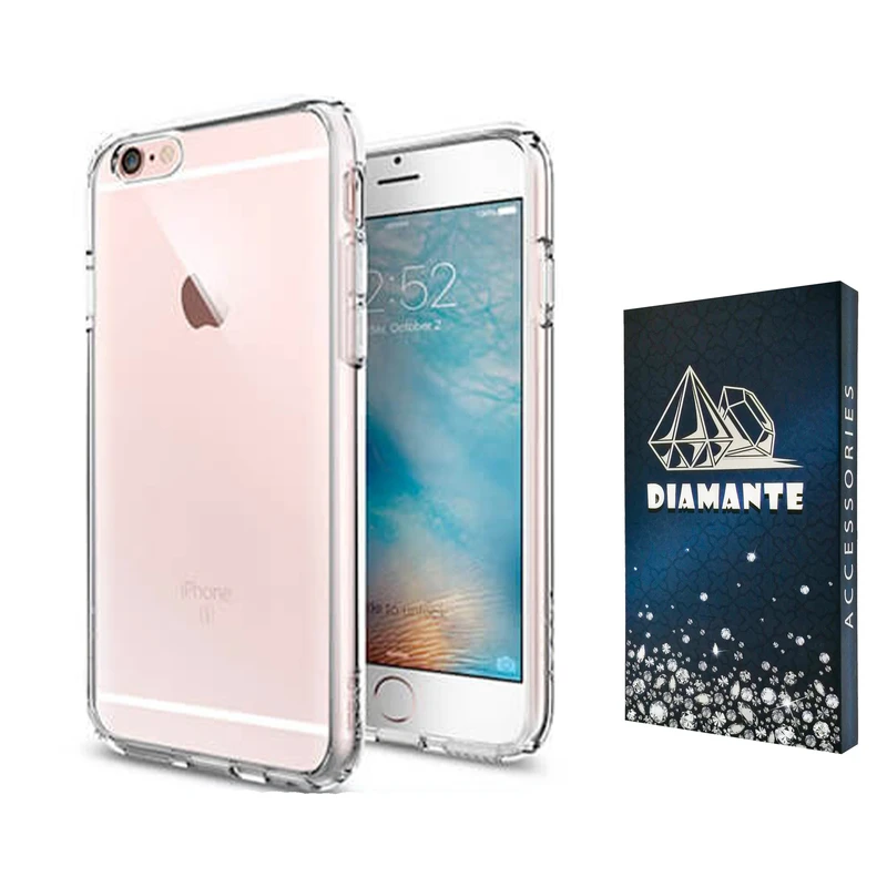  کاور دیامانته مدل shiny navy مناسب برای گوشی موبایل اپل iPhone 6 / 6s