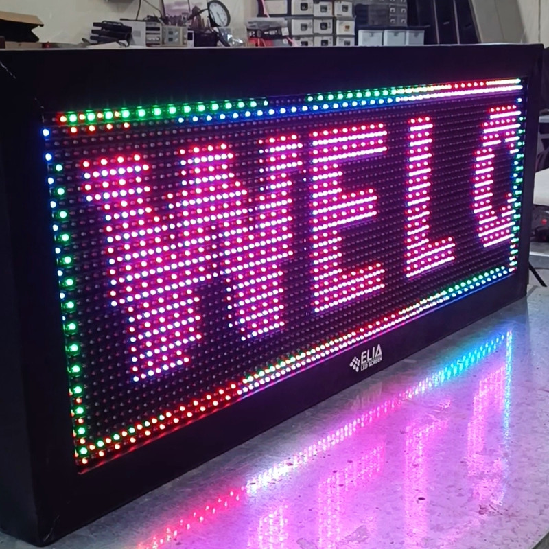 تابلو ال ای دی ایلیا مدل P20-2RGB-42106