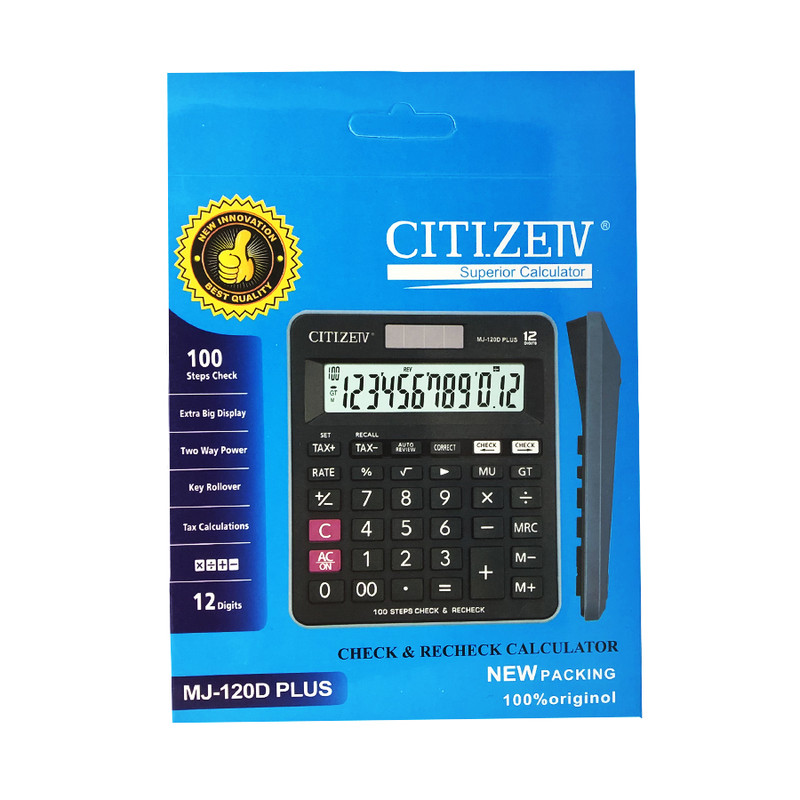 ماشین حساب سیتیزیو مدل MJ-120D PLUS