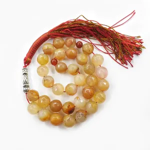 تسبیح عقیق سلین کالا مدل تراش ce-k78