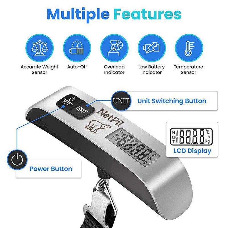 ترازو دیجیتال نت پیل مدل S211