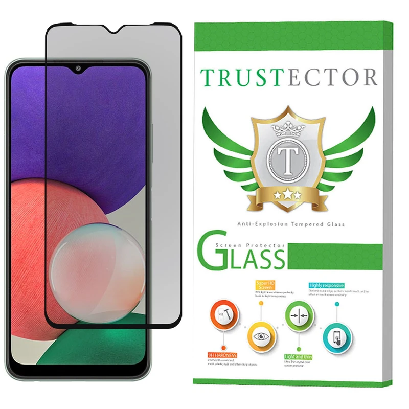 محافظ صفحه نمایش حریم شخصی تراستکتور مدل PFT مناسب برای گوشی موبایل سامسونگ Galaxy A22 5G
