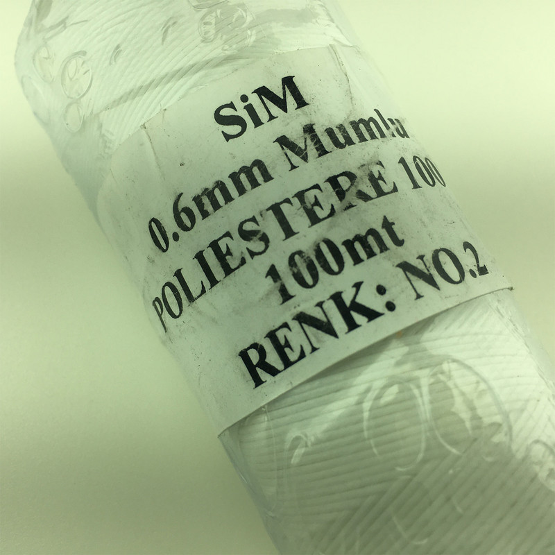 نخ موم دار سیم کد 02 طول 100 متر