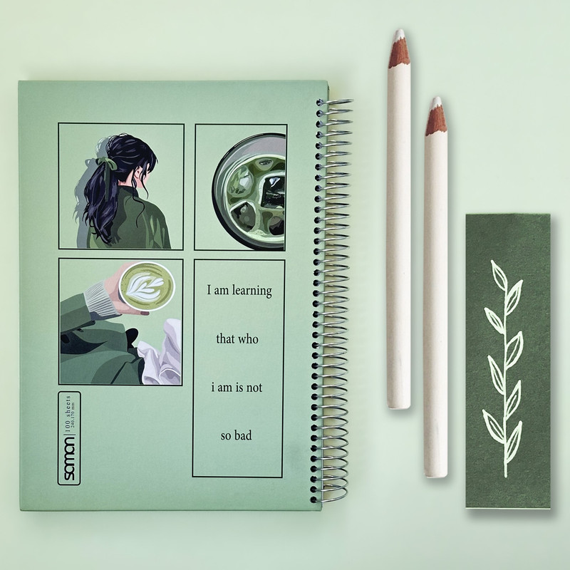 دفتر مشق 100 برگ کد 2026