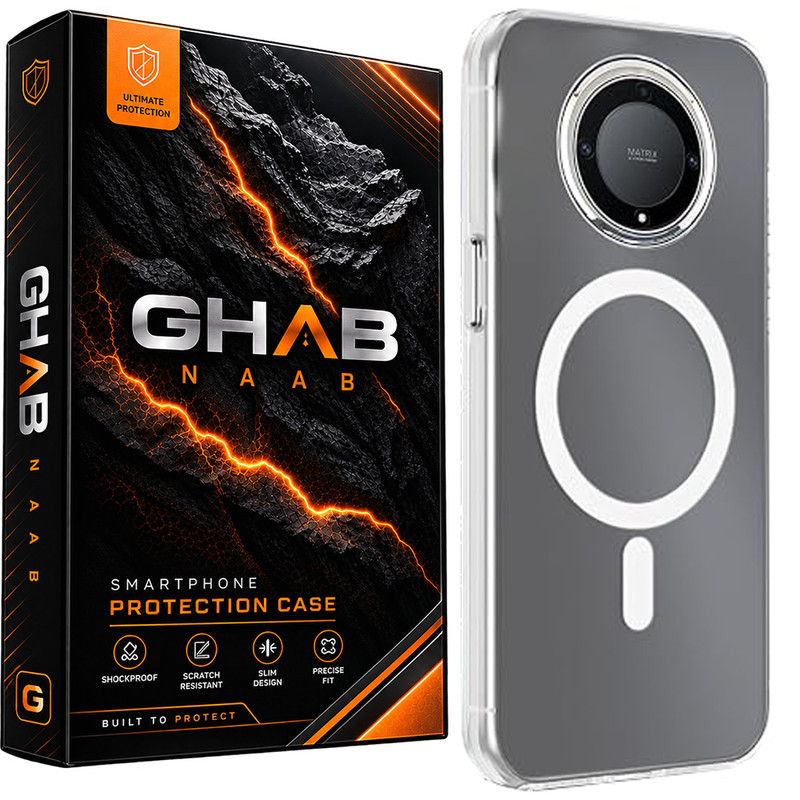 کاور قاب ناب مدل مگسیف دار مناسب برای گوشی موبایل آنر Honor X9a