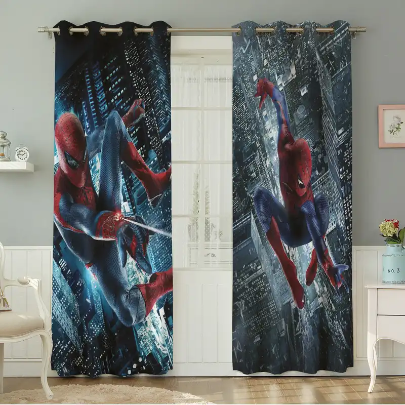 پرده نیروانا طرح کودک مدل مخمل کد 8622 سایز 140×280 سانتی متر