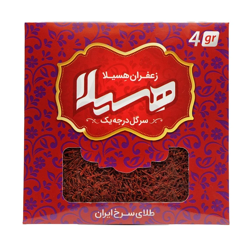زعفران درجه یک هسیلا - 4 گرم