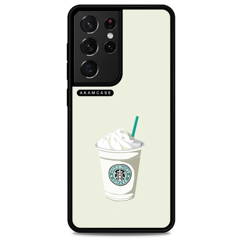 کاور آکام مدل AMC-WSGS21U-STARBUCKS-18 مناسب برای گوشی موبایل سامسونگ Galaxy S21 Ultra