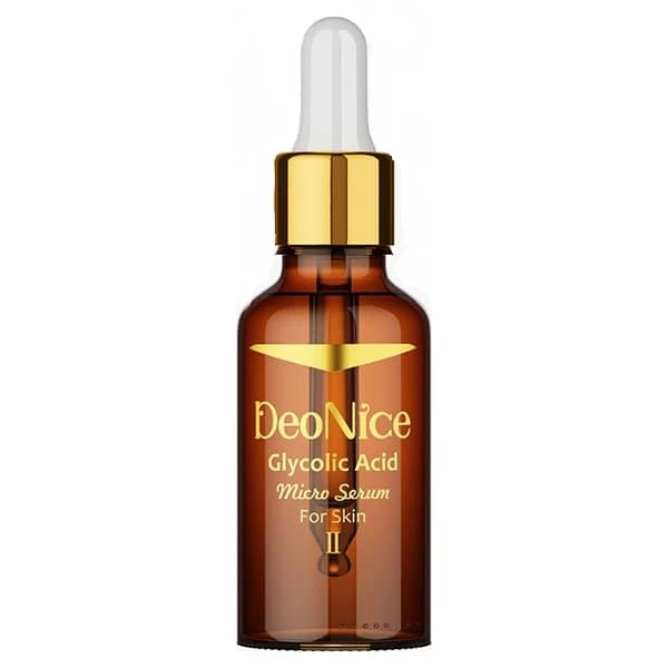 سرم لایه بردار پوست دئونایس مدل گلیکولیک اسید مناسب برای انواع پوست حجم 30 میلی لیتر