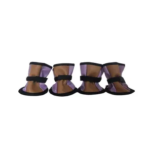 کفش سگ و گربه مدل Purple کد 1212 بسته 4 عددی