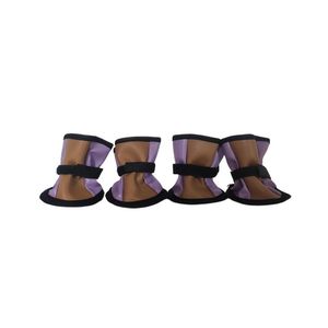 کفش سگ و گربه مدل Purple کد 1212 بسته 4 عددی