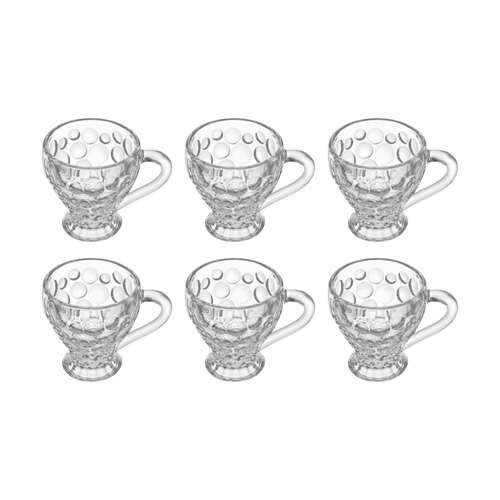استکان نوری تازه مدل ملانی 330302W بسته 6 عددی