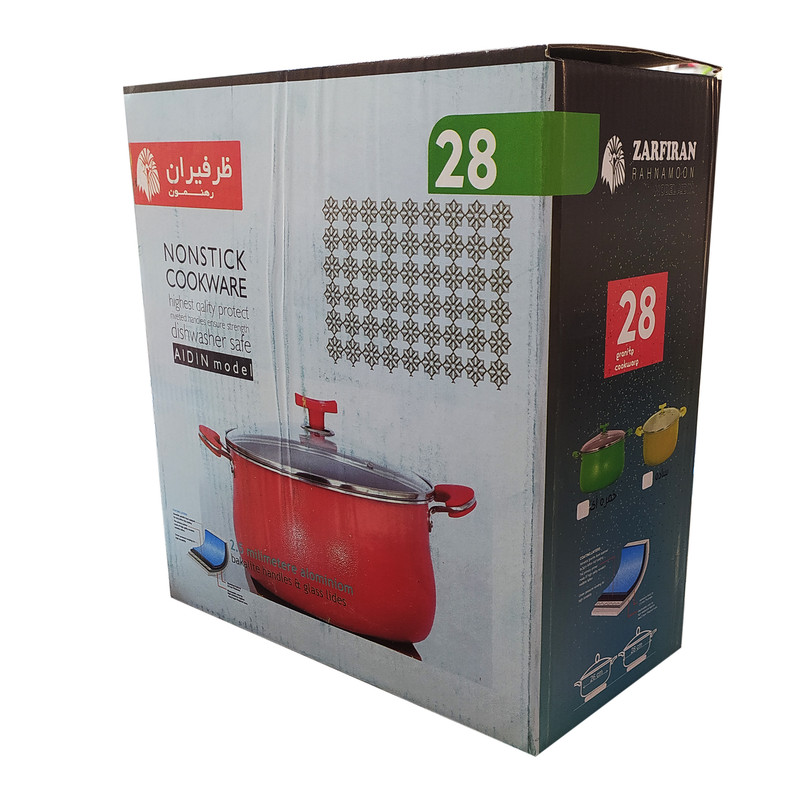 قابلمه ظرفیران رهنمون مدل تینا کد ZRS28 سایز 28