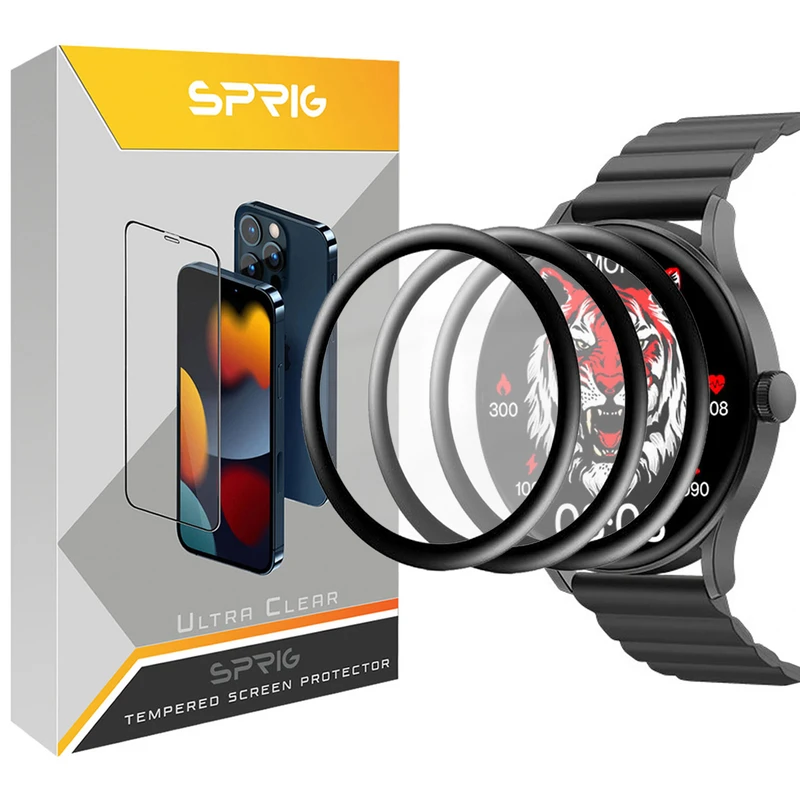 محافظ صفحه نمایش نانو اسپریگ مدل SPG مناسب برای ساعت هوشمند شیائومی Imiki TG1 بسته سه عددی