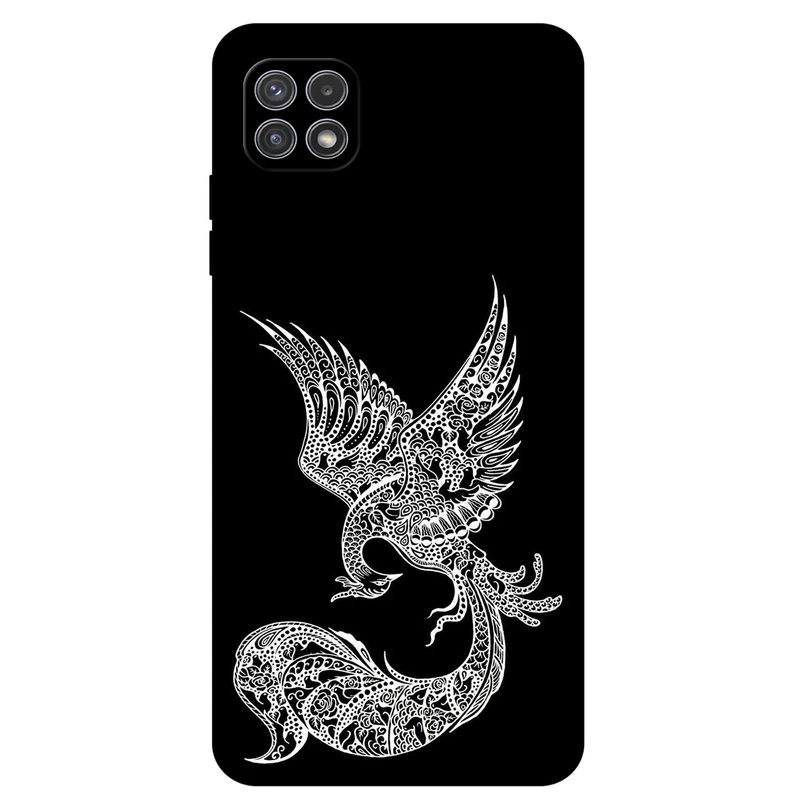 کاور مگافون طرح ققنوس مدل 1629 مناسب برای گوشی موبایل سامسونگ Galaxy A22 5G