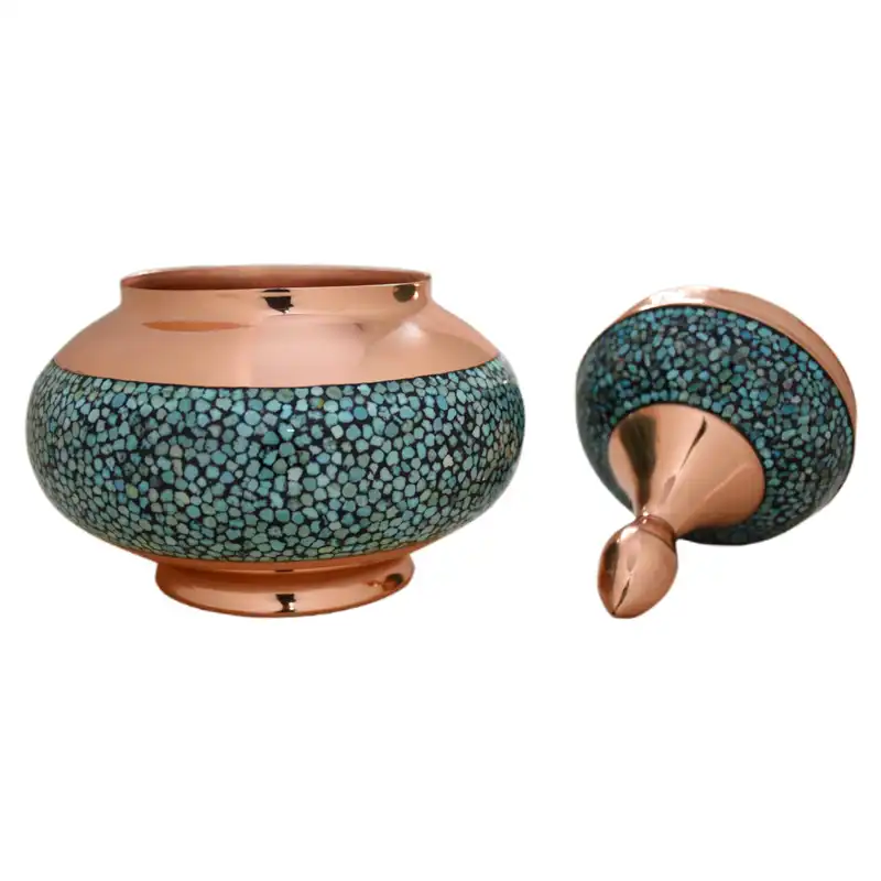 قندان فیروزه کوبی شاهین شیرازی کد s25