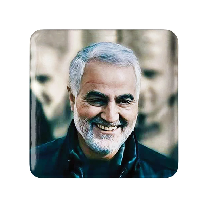 مگنت خندالو طرح سردار قاسم سلیمانی کد 12596