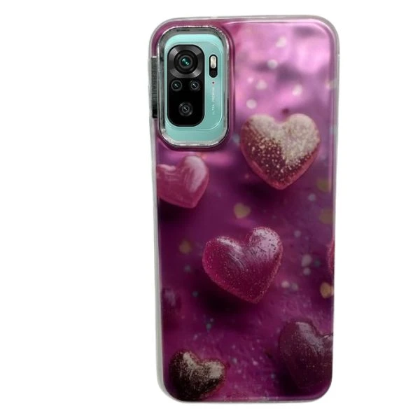 کاور کد 12 طرح قلب مناسب برای گوشی موبایل شیائومی Redmi Note 10 4G