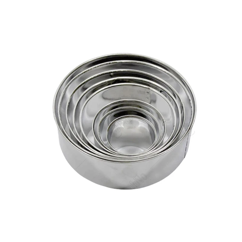 قالب رینگ متحرک مدل گرد کد M25-8  مجموعه 8 عددی