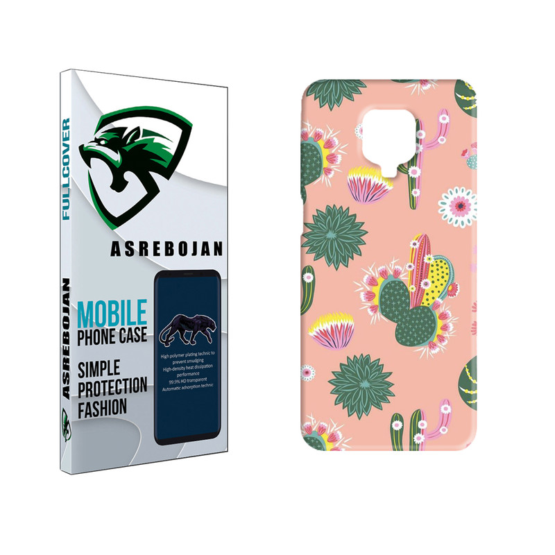 کاور عصر بوژان مدل کاکتوس کد 0113 مناسب برای گوشی موبایل شیائومی note 9 pro