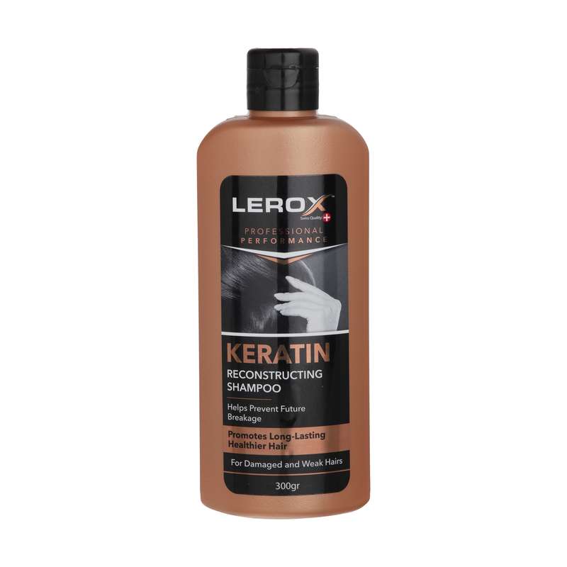 شامپو مو لروکس مدل Keratin حجم 300 میلی لیتر شامپو مو لروکس مدل Keratin حجم 300 میلی لیتر