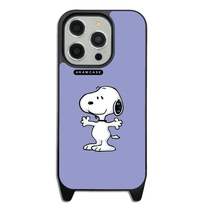 کاور آکام مدل AMCWLA15PRO-SNOOPY8 مناسب برای گوشی موبایل اپل iPhone 15 Pro