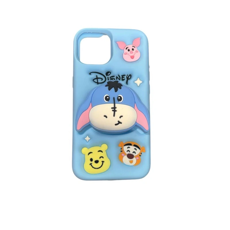 کاور مدل سیلیکونی  طرح عروسکی برجسته  کد Di09 مناسب برای گوشی موبایل اپل Iphone 12/12 Pro