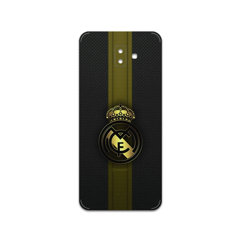 برچسب پوششی ماهوت مدل Real-Madrid-2 مناسب برای گوشی موبایل سامسونگ Galaxy J6 Plus
