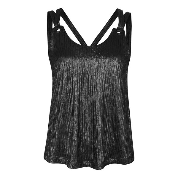 تاپ زنانه نیزل مدل 91 رنگ زغالی تیره