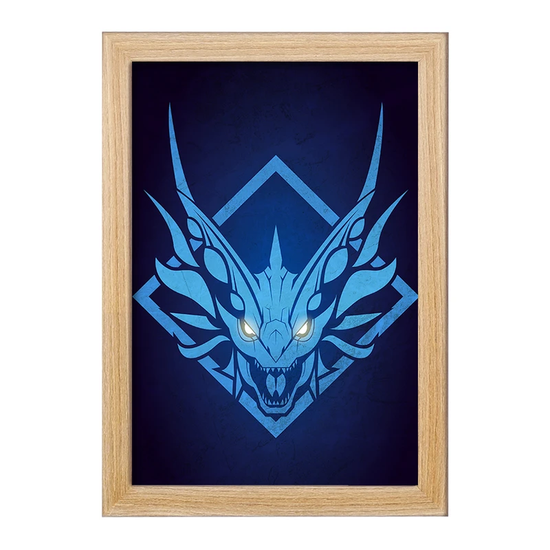 تابلو خندالو مدل بازی شکارچی هیولا (Monster Hunter) کد 33216