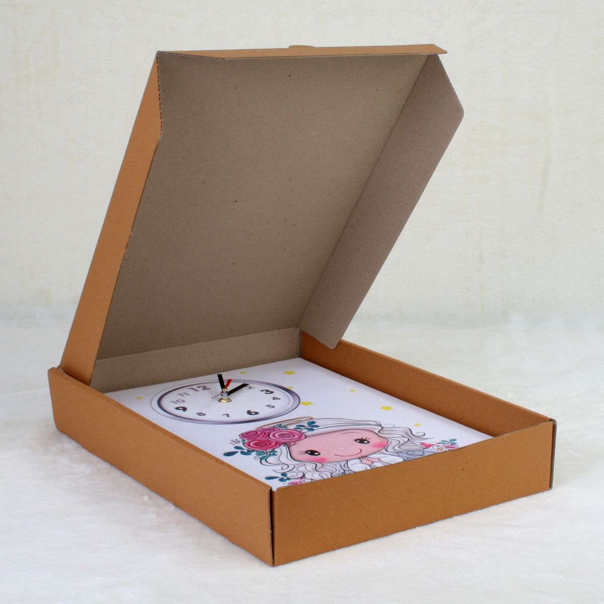 ساعت دیواری کودک مدل فرشته کد 110 -  - 3