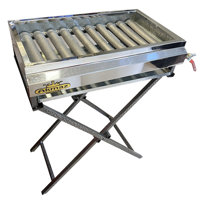 باربیکیو آکماز مدل 10 شعله پایه دار پرفکت